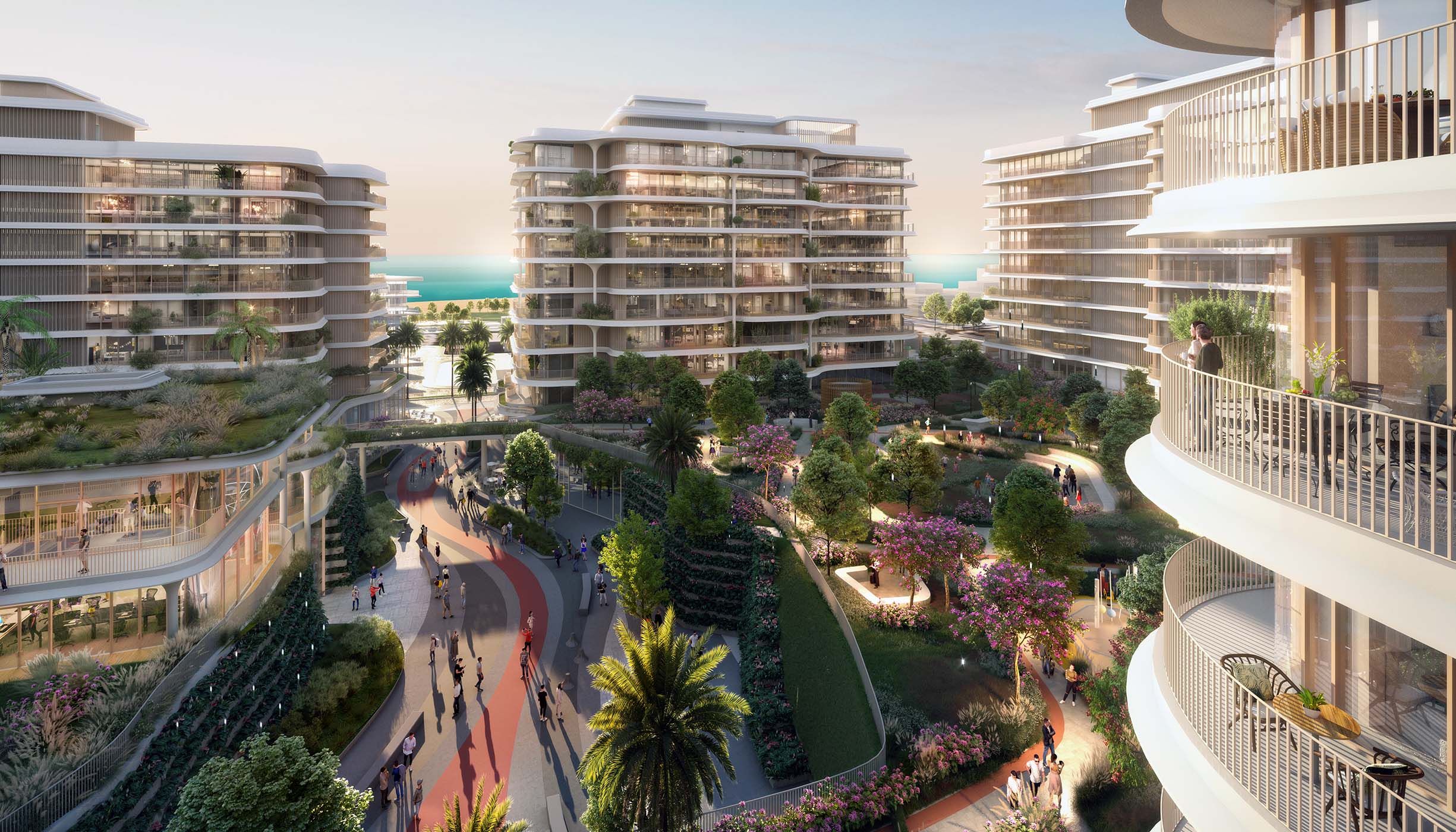 Mamsha Gardens by Aldar in Saadiyat Island, Abu Dhabi